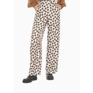 Tory Burch Reva Printed Silk Wide Leg Pants Size 6 NWT